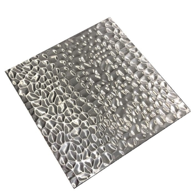 Kaltbezogener Edelstahl gestempelter Kräuselungs-Blatt-Spiegel 0.1mm 0.5mm 1mm für Decke