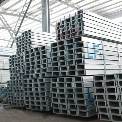 Galvanisiertes C heißes Bad SS400 galvanisierte 50mm Kanal-ASTM c-Kanal