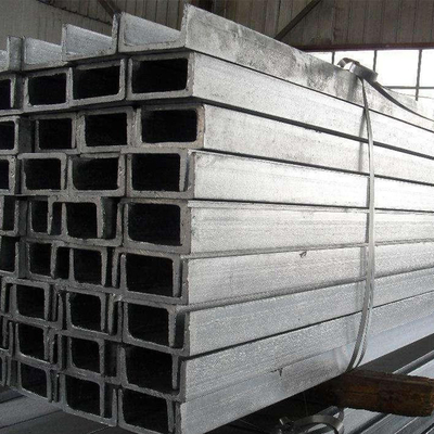50 mm verzinkter Stahl C-Kanal Metalleisen U-Träger ASTM Q235 Q345