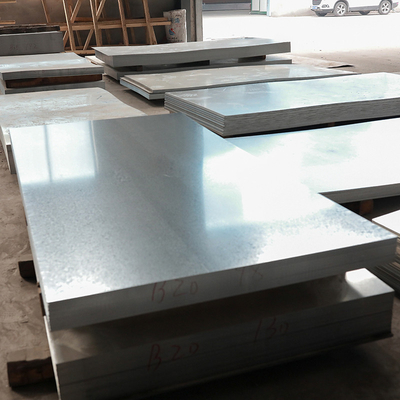 Kundengebundenes 4x8 galvanisierte beschichtete Eisen-Metallplattendas zink des Stahlblech-3mm 4mm 5mm