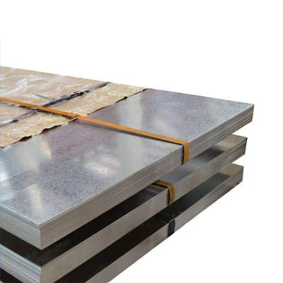 Verzinken Sie überzogenes Stahlblech galvanisierte GI Platte HDG Z120/㎡ 0.35mm 0.45mm 0.55mm
