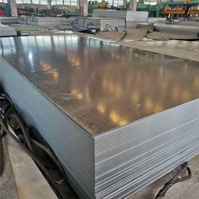 Verzinken Sie überzogenes Stahlblech galvanisierte GI Platte HDG Z120/㎡ 0.35mm 0.45mm 0.55mm