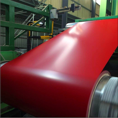 Zink beschichtete das vor gemalte Stahlspulen-Metall G550, das PPGI-Blatt für Häuser 600mm überdacht