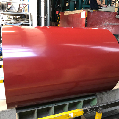 Zink beschichtete das vor gemalte Stahlspulen-Metall G550, das PPGI-Blatt für Häuser 600mm überdacht