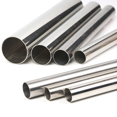 Runden-Rohr des Edelstahl-SUS304 walzte 0.8mm 1mm 1.2mm mit ASTM kalt