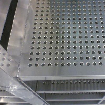 Perforiertes Edelstahlblech-warm gewalzte Platte ASTM 304 ringsum Loch 10mm