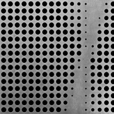 Perforiertes Edelstahlblech-warm gewalzte Platte ASTM 304 ringsum Loch 10mm