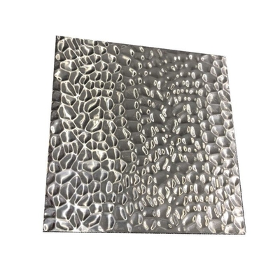 Kaltbezogener Edelstahl gestempelter Kräuselungs-Blatt-Spiegel 0.1mm 0.5mm 1mm für Decke