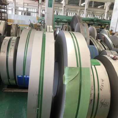 Hohe Präzisions-Edelstahl-Spulen-flacher Streifen 0.02mm - 5.0mm Ba im Rollen2b