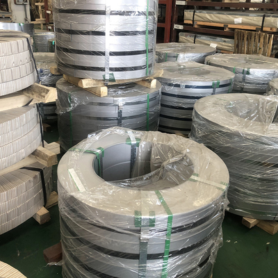 Hohe Präzisions-Edelstahl-Spulen-flacher Streifen 0.02mm - 5.0mm Ba im Rollen2b