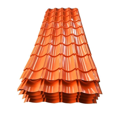 Dach-Blatt SGH540 DX53D PPGI färben überzogenes Stahlüberdachungsblatt