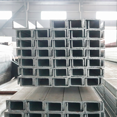 Galvanisiertes C heißes Bad SS400 galvanisierte 50mm Kanal-ASTM c-Kanal