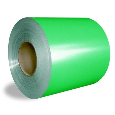 Grüner 600mm vorgestrichener Galvalume Stahl-DX51D färben umhülltes Blech-Spule