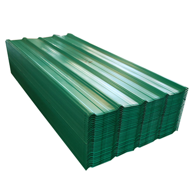 CGCC-Gi-Farbe beschichtete gewölbte StahlDeckung des Wellblech-5ft