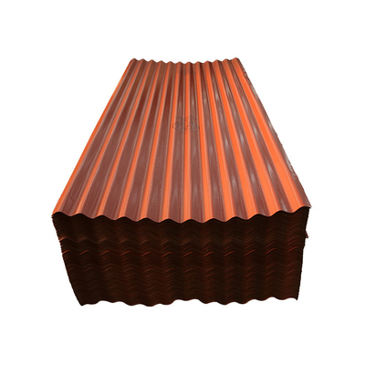 ASTM Ppgi runzelte Deckungs-Blätter 1000mm