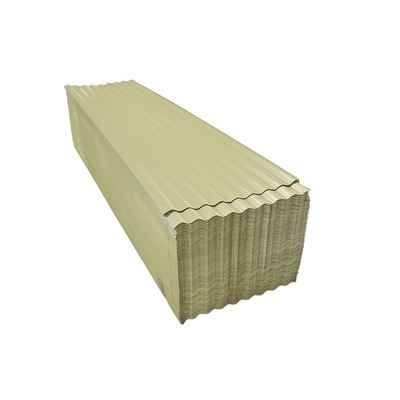 Orange Z40 asphaltieren gewölbte Deckungs-Blatt-6m gewellte Deckung