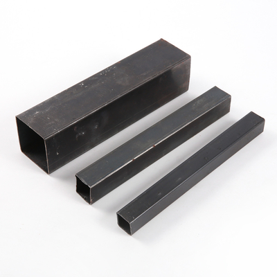 Eisen-Quadrat-Schläuche 2 x 2 AiSi 2.5mm schwarzer galvanisiertes Vierkantrohr JIS