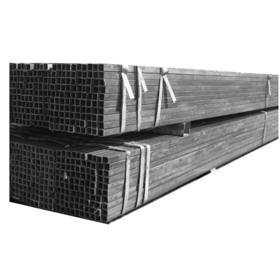 Längen-8.2m galvanisiertes Vierkantrohr ERW schwarzes quadratisches Metallschlauch