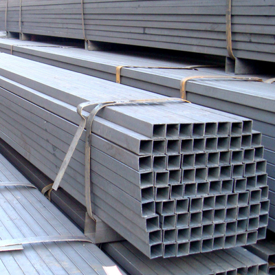 KASTEN-Abschnitt-5.8m galvanisiertes Vierkantrohr ASTM Ods 600mm schwarzes Stahl