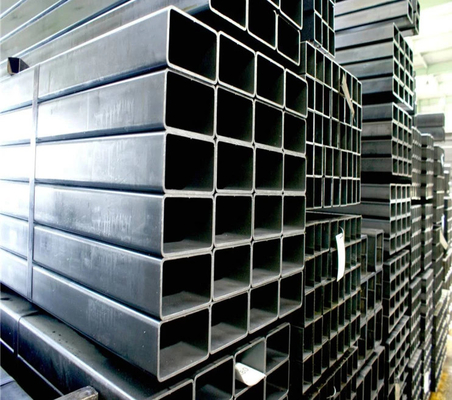 Schwarzes Stahlvierkantrohr JIS SS400 ISO 14mm galvanisierte Vierkantrohr