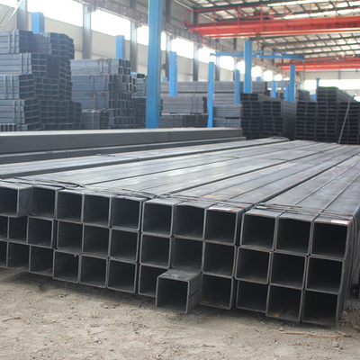 Schwarzes Stahlvierkantrohr JIS SS400 ISO 14mm galvanisierte Vierkantrohr