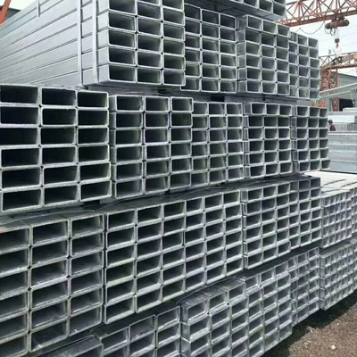 3x2 galvanisierte rechteckigen kaltgewalzten den Stahlschläuche des Vierkantrohr-0.6mm
