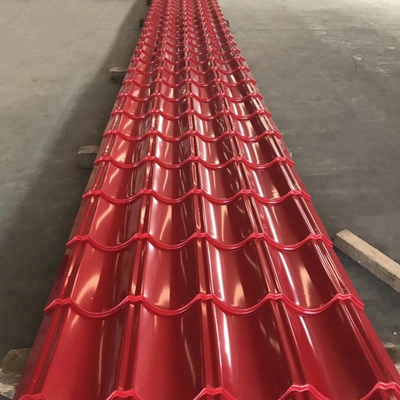 800mm Galvalume-Farbumhülltes Blech CGCC malte vor Aluminium