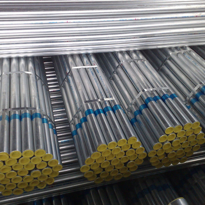 Kaltgewalzte 14mm galvanisierte runde Rohr Astm A 53 B Stahlfrau Erw Pipe
