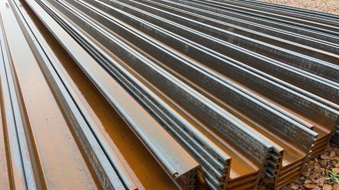 Warmgewalzte Stahlspundwand AISI 5,5 Zoll für Baustahlprofil 6